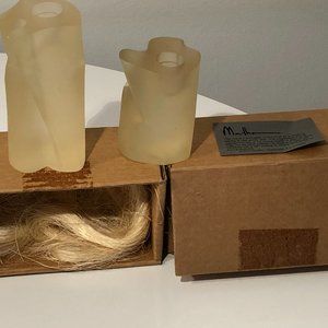 2 Candlestick Holders: One-of-a-Kind Functional Art Pieces by Martha Sturdy